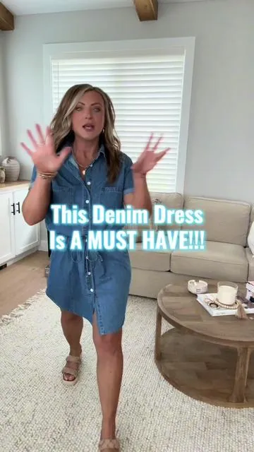 Effortlessly cool and endlessly versatile, this lightweight denim dress is your new go-to!! Whether you’re dressing it up with heels or keeping it chill with sneakers, this dress brings comfort and style together in one easy piece. @YOUSIFY.us  #dres #denimdress #dressoutfit #outfitinspo #outfitideas #summerdress #tiktokshopcreatorpicks 