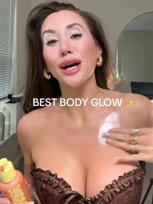 Shine slime gives the best body glow  #shineslime #madebymitchell #bodyglow #glowyskin #beautyhacks @madebymitchell 