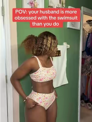 Now I gotta go back to get the other colors of this swimsuit set 😍😍 #swimsuit #swimming #swimwear #twopieceset #twopieceswimsuit #2pieceswimsuit #momapproved #mombody #Summer #tiktokshopcreatorpicks 
