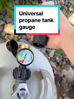 This universal propane tank gauge allows you to see how much propane is left in the tank… no more guessing if you have enough for the BBQ.  This would make an excellent Father’s Day gift.  #propanetankgauge #bbqtools #fathersdaygift #giftsforhim #propanetank #summeressentials 
