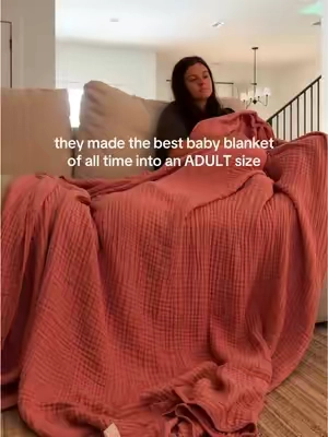I can’t function now without my adult sized baby blanket!!🫠 I have fully lost it but atleast I’m cozy!! @Yoofoss Direct #sendhelporsnacks #babyblanket #adultblanket #muslinblanket #sleeplikeababy #adultswaddleera #tiktokmademebuyit #tiktokshoploveatfirstfind #babyfinds #cozyblanket #cozylife #adultswaddle #babyswaddle #comfort #couchpotato #tiktokshopcreatorpicks 