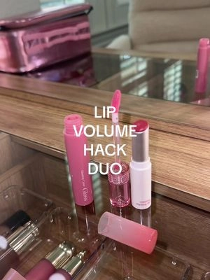 obsessed!! Plump hydrated & smooth 🙌🏻✨ #lipvolumehack #kbeauty #lipbalm #lipgloss #glossylips #tiktokshopcreatorpicks #tiktokshopsummerturnup 