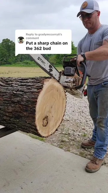 Replying to @gradymccurry6 Vevors line of chainsaws can't be beat!!! #vevor #chainsaw #stihl #diy #yardwork