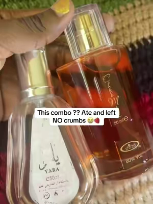 $20 Yara + Choco Scent Combo 🍓🍦🍫, you’re welcome sis #chocomuskperfume #yaralattafaperfume #chocomusk #yaralattafa #perfumetiktok #arabianperfume #vanillaperfume #arabianperfume #perfume #perfumerecommendations #perfumereview 