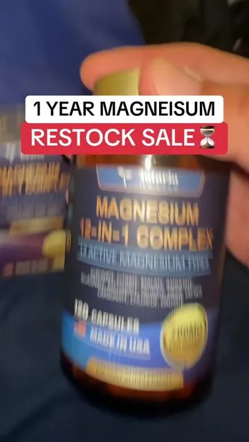 HURRY! #tiktokshop #magnesium #totaria 