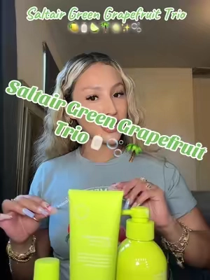 💚 A trio that works and smells like a vacation🌴✨ Saltair’s Green Grapefruit AHA deo + oil wash + body cream = smooth, fruity, and fresh all over 🍋🍉#saltair #saltairbody #saltairdeodorant #saltairbodywash #saltairgreengrapefruit #summerbodycare #summerbodycareroutine #bodycareroutine #glowybodycare #showerroutine #serumdeodorant #ahadeodorant #tiktokshopcreatorpicks #tiktokshopfinds #tiktokshopmademebuyit #tiktokshopsummerturnup #ttsbeautybesties #creatorpickssuncare #funinthesun