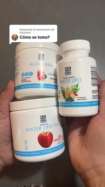 Respuesta a @Azucena  #tiktokshop #yesyoucan #waterlipo  