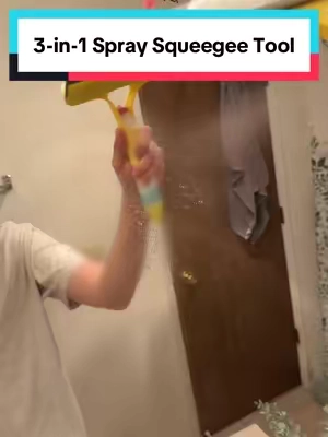 I never knew this existed but I’m so glad I have this 3in1 squeegee now! #3in1squeegeebrush #squeegee #windowcleaning #glasscleaning #glasscleaner #cleaningtools #cleaninghacks 