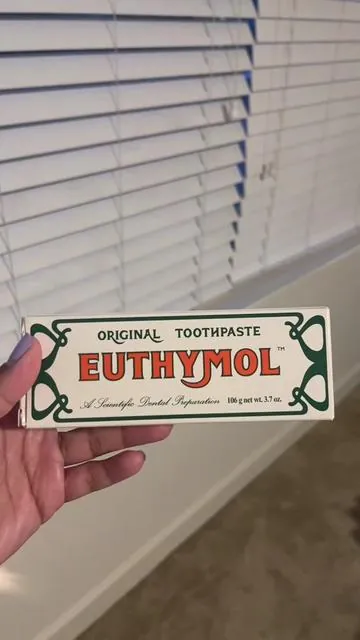 Suffering from bad breath, gingivitis, plaque buildup, try this fluroride free toothpaste. #pinktoothpaste #euthymol #toothpaste #oralhygiene #brushyourteeth #hygieneroutine #oralcare #oralcareroutine #teethsensitivity #badbreathgone #viraltoothpaste 