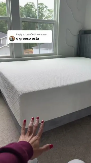 Replying to @ordoñez memoryfoam mattress #mattress #memoryfoam #colchon 