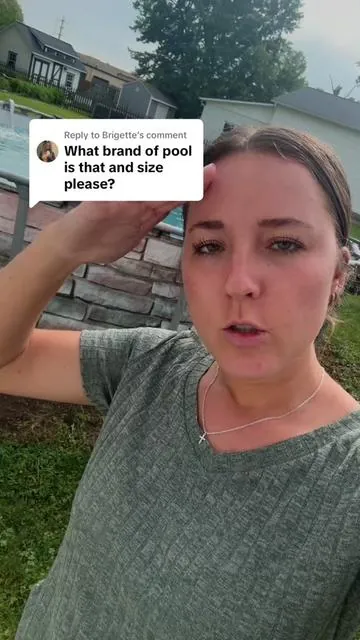Replying to @Brigette Bestway power steel pool! I have the size 16 X 48 inch! #pool #abovegroundpool #abovegroundpoolsetup #summer #poolsetup #poolday #swimming #backyardvibes 