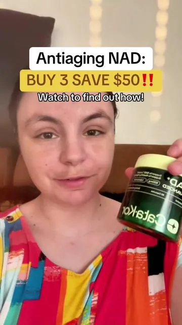 For anyone who buys several bottles this is a really great deal and they have other deals in their store right now too! #antiaging #womenshealth #nadsupplement #nad #supplements #over40 #over50 @Cata-Kor 