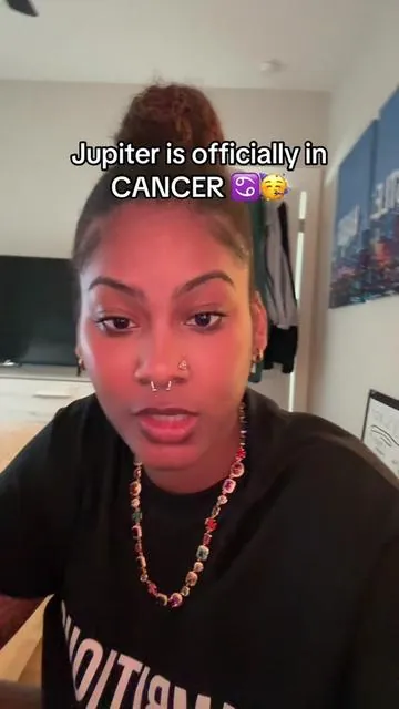 Jupiter is in cancer! Where is cancer in your chart? #fyp #fy #cancer #jupiter #jupiterincancer #astrology #astro #virgo #watersigns #pisces #scorpio #earthsigns #luck #abundance 