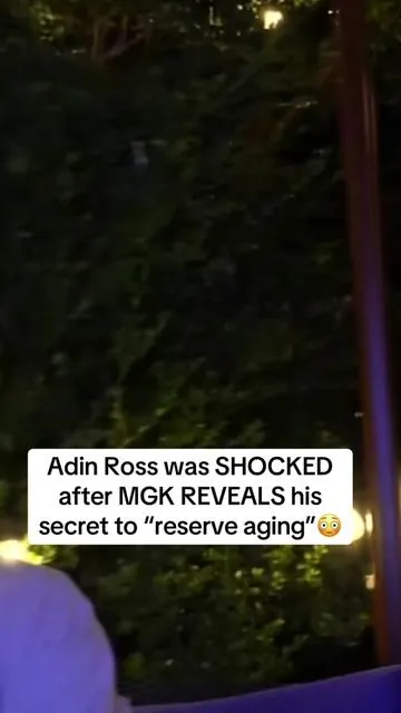 He’s 40 years old but still looks like he’s in his 20’s😳 #goli #mgk #adinross #skincare #skincaretips #skin #guthealthtips #guthealth 