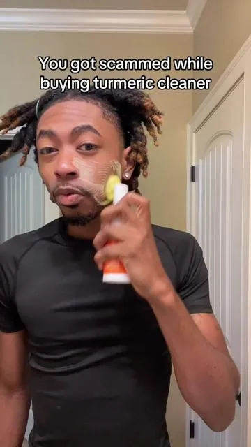 DONT get scammed #beauty #skincare #turmericcleanser  