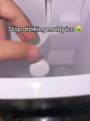 Now that I learned that I’ve been drinking moldy ice, I’m making sure to clean my ice machine at least twice a month! #icemachine #icemaker #icemakercleaning #icemakermachine #kitchenessentials #icemachinedescaler 