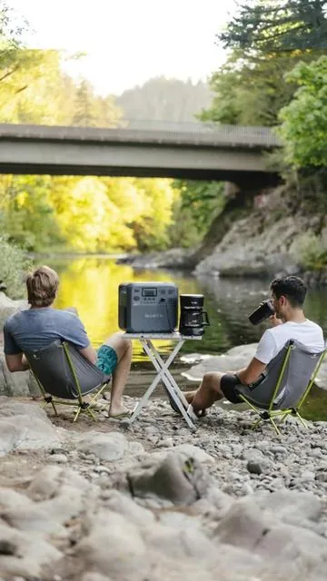 Hot coffee + fresh air = perfect vibe.☕️ Let the Elite 200 V2 power your day while you soak in the view. 🍃 No rush. No noise. Just reliable power, wherever you roam. 🔋               #BLUETTI #bluettipower #BLUETTIELITE200V2 #outdoor