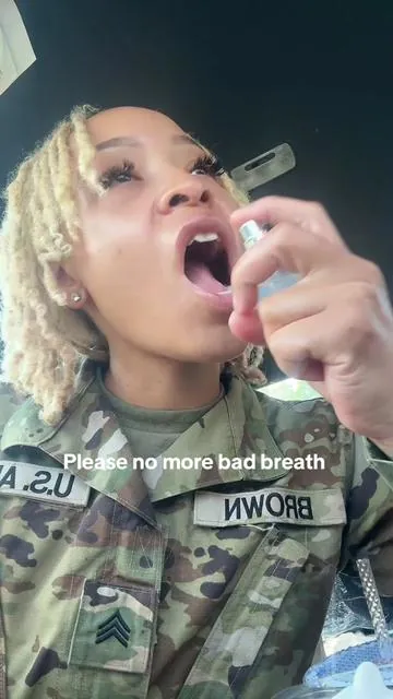 There should be no excuse for bad breath !  #badbreath #mintspray #probioticspray #tiktokshopcreatorpicks 