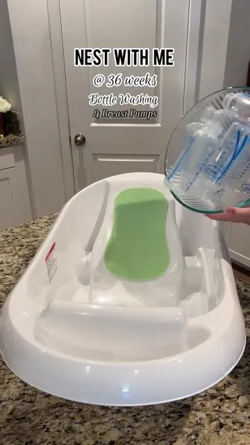 Part 1 | Nesting Mode 🤰🏼🍼 #creatorsearchinsights #nestwithme #pregnantlife #asmr #babybottles #babybottlewasher #grownsybabyproducts #nestingmommas #morningvlog #36weeks #nestingmode @Grownsy #bottlewashinghacks #bottlestation #satisfyingasmr #babytubhacks 