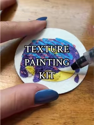 So fun if your kids love arts and crafts!! #texturepainting #puffypaint #artsandcrafts #shuttleart #acrylicpaintmarkers #kidsgifts #rainydayactivities #kidsactivities #creatorsearchinsights 