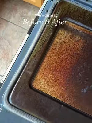 Better late than never 🤷🏽‍♀️  #beforeandafter #CleanTok #cleaningtiktok #ovencleaning 