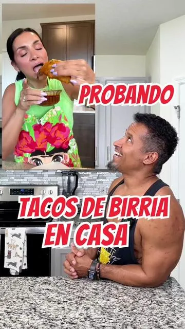 Probando Tacos De Birra 🌮 🇲🇽 Hecho En Casa 🥰 Flash Back Friday #probando #donjose #birria #birriataco #tacosdebirria #tacos 