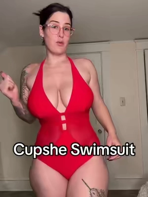 Cute cutout swimsuit #cupshe #cupsheswimsuits #womensswimwear #tiktokshopcreatorpicks #funinthesun #summervibes #tiktokshopsummerturnup #dealsforyoudays 