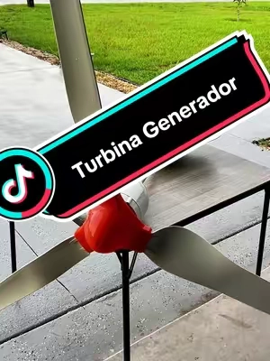 Respuesta a @morrivas9 turbina Generador de corriente @Vevor_US #generador #turbine #turbina #generador #vevorwindturbine #vevor #vevortools #vevorspringupgrade #tiktokshopfathersday #tiktokshopsummerturnup 