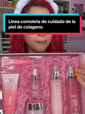 Linea completa koreana para el cuidado de la piel #collagensakura#collagensakuramoisturizing#skincare#completeskincare#rutinadelapiel#rutinadelacara#cuidadodelapiel#skincareser#koreanskincare  