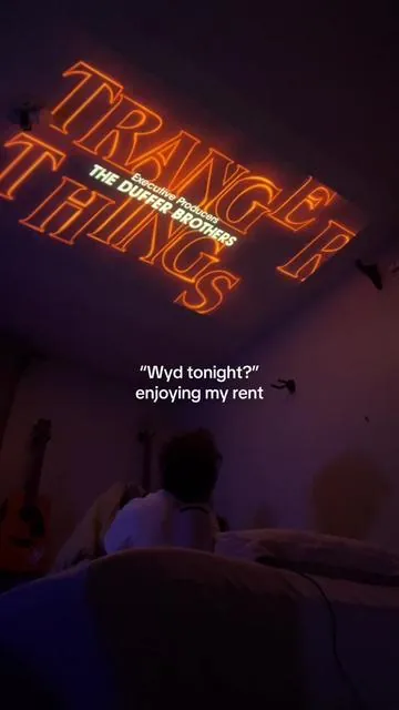 I love this projector! #strangerthings 