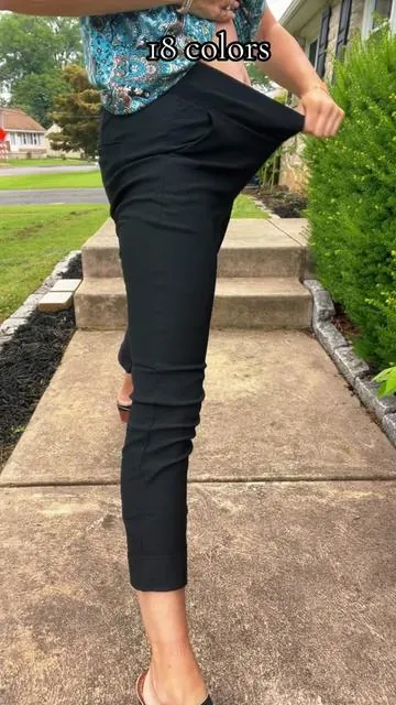 Stretchy - 18 colors - pockets - true to size #capris 