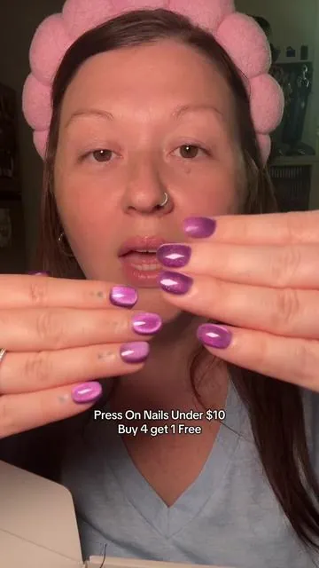 BUY 4 GET 1 FREE!! @Nail Haven has the BEST #pressonnails and the prices are too good to pass up 💅  . #budgetfriendly #nailsnailsnails #nails #nailinspo #pressonnails #acrylicnails #pressons #nailsoftiktok #nailtok #BeautyTok #nailsart #nailsathome #nailhaven  #trending #momlife #girlythings #cutenails #trendynails #gelnails #cateyenails #dealsforyoudays #tiktokshopcreatorpicks #manicure 