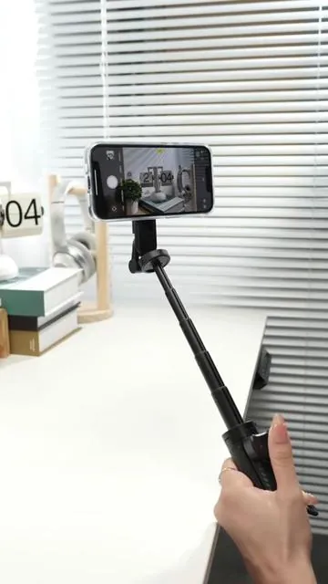 Magnetic 4-in-1 selfie stick rich your life #tiktokmademebuyit #selfiestick #minitripod #travelbucketlist #4in1selfiestickwithfilllighttripod #cameragrip 