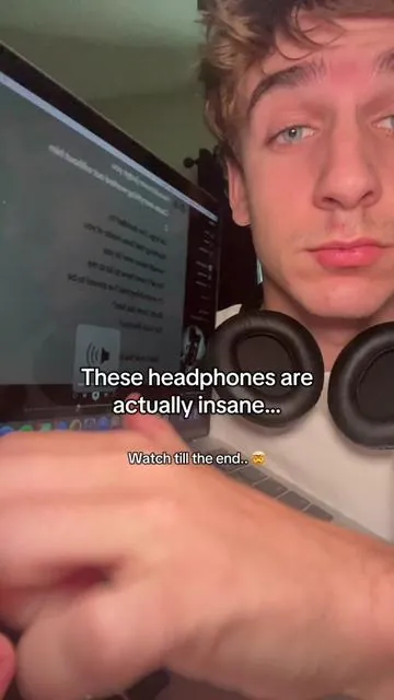 These are crazy headphones… #headphones #noisecancelling #loud #tiktokmademebuyit #tiktokshop 