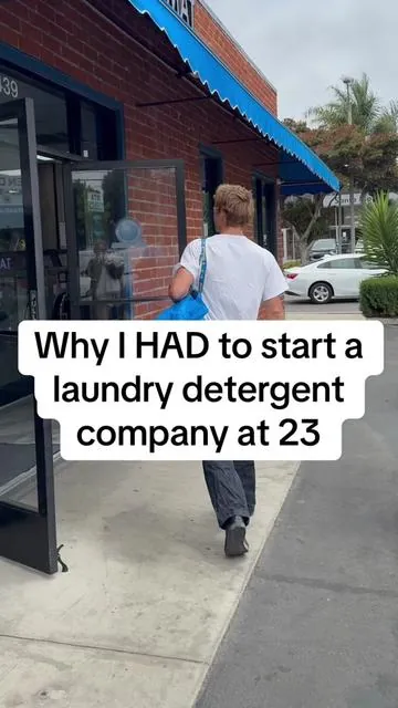 Why I had to start a laundry detergent business at 25