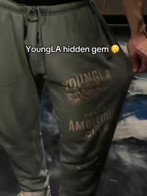 They back in stock 🙏 #youngla #restock #gym #GymTok #pants #joggers #immortaljoggers #sweats #lifting #legs 