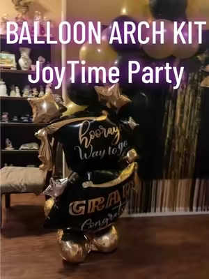 Why hire someone when you can do it this easily?! This balloon arch kit is reusable, easy to set up, and perfect if you’re always hosting or thinking about starting your own business!  #PartyDecorDIY #BalloonArchHack #BudgetFriendlyParty #DIYEventDecor  #DIYPartyDecor #BalloonArch #PartyOnABudget #EventDecorTips @Joytime Party 