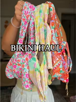Affordable Cute Bikini 👙 Haul! Lemme Know If You Wanna See The Others! ☀️✌🏼🌺#affordablebikinis #bikinihaul #swimwearhaul #TikTokShopFashion #bikinis #bathingsuithaul #dealsforyoudays #affordableswimsuits 