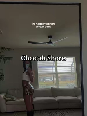 ughhhh i’m obsessed!! #cheetahprint #microshorts #summervibes #summeroutfitinspo #sparkleshorts 