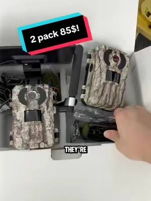 4G camera with unlimited data! It only costs $85 for two pieces! #foryou #tiktokmademebuyit #trailcamera #solar #falldealsforyou #camera #trailcam #securitycamera #hunt #hunting #off #tiktokshopblackfriday #BlackTikTok #huntaccessories #deertiktok #deerhunting #huntingtiktok #campinggadgets #cameratricks #hunterxhunter #tiktokshopblackfriday #tiktokshopcybermonday#camaradevigilancia #camaradevigilancia #zoom #muebles #ecuritycamera #onsale #tiktokshopsummersale #muebles #happyfathersday #pov #camarasincables #camara #vigilancia #precio #camara de #seguridad #cámara #cámara #vigilancia #super #funcional #4k #inalambrico #2k #electrico#TikTokShopRestock#unleashyourgame#tiktokshoprestock#tiktokshopmemorialday#tiktokshopsummerturnup#fathersdaygift#dealsforyoudays
