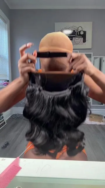 Quick & Easy Glueless wig instal FT. @Westkiss Hair ❤️ love @WestKiss Hair Store ❤️‍🔥❤️‍🔥 #fyp #wigtok #wiginfluencer #thegirltut #fy 