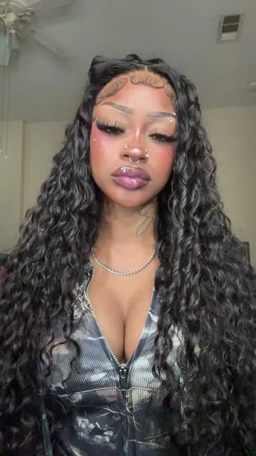 STOP scrolling — this wig is a 10/10! 😍 I’m wearing the Burmese Curly from @Lemoda Hair Shop , and BABY… The lace? Melted. The curls? Juicy. The vibe? Unmatched. Y’all better grab yours before it’s gone 🔥 #WigGoals #BurmeseCurly #HDLaceWig #LemodaHair #BlackGirlLuxury