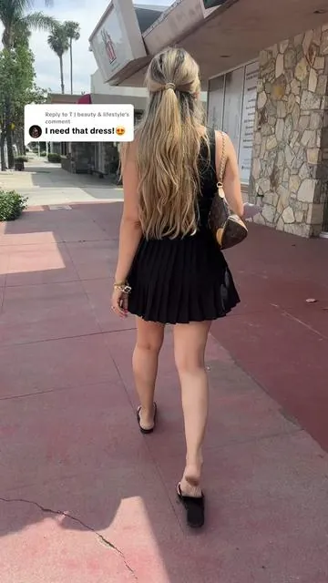 Replying to @T | beauty & lifestyle my fav tennis dress 😍 #fyp #tennisdress #minidress #summeroutfitinspo #fashion #outfit #ootd #fyp #arizandyyyy #wendyortiz #trending #cuteoutfit #simpletrenfyoutfit #momoutfit #dealsforyoudays 