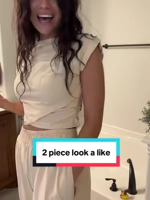 Normalizing spending less on the same quality! 130 5’8 wearing small. #twopieceset #twopieceoutfit  #2pieceset #casualoutfits #affordablefashion @Uaneo #pants 