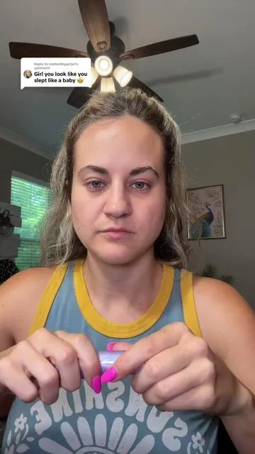 Replying to @contentbyjaclyn this concealer is literally like an espresso shot for your eyes ##concealer##concealerhack##darkcircles##momtok