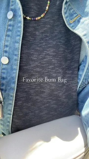 The quality of this crossbody style bum bag is really nice, it can fit all of my things and comes in several colors. #crossbodybag #crossbody #bumbag #bag #mombag #dealsforyoudays 