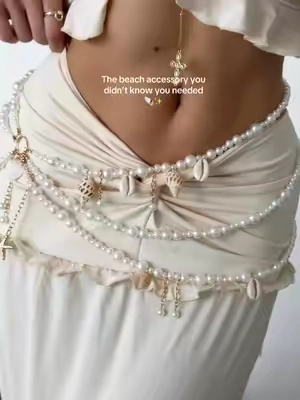 #BodyChain #BeachLook #SummerJewelry #BeachStyle #SwimwearAccessories #VacationVibes #MinimalJewelry #BeachOutfit #GoldenGlow #SummerEssentials #tiktokshopcreatorpicks #tiktokshopfinds 