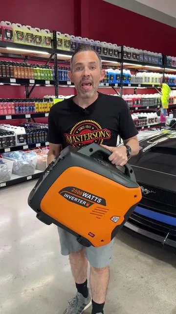 The quietest generator I have ever used ##generator##power##backuppower##worker##tool##garage##construction