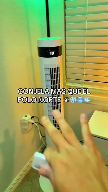 Este no es solo hermoso - es hielo frío y totalmente me ha ayudado a no derretirme en el verano. Es el mejor abanico que he tratado para enfriar una habitación . Si estás buscando cómo enfriar tu espacio o bajar la temperatura de tu habitación sin tener que prender tu aire acondicionado 24/7, esta es tu señal! No hace nada de ruido y hecha aire muy frío. Y no me ocupa mucho espacio en mi casa.  @Antarctic Star  #ElMejorAbanicoParaEnfriar #ComoEnfriarTuCasa #aireacondicionado #abanico #tiktokshoprestock #habitacionfria #bestTowerFanFirCoolingRoom #HowToCoolYourRoomDown #ttslevelup #creatiricons #tiktokshopcreatorpicks #toptierapril #toptierjune #towerfan #tiktokshoprestock #tiktokshopcreatorpicks #dealsforyoudays