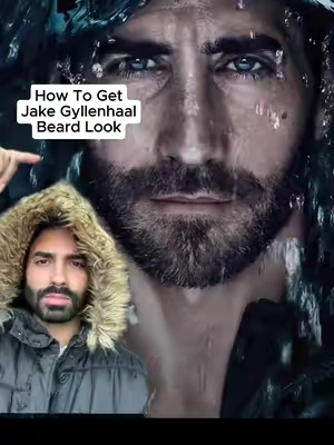 How to trim your beard to get the Jake Gyllenhaal beard style #shave #shaving #beard #beardtrim #beardtrimmer #manscaped #trimmer #stubble 